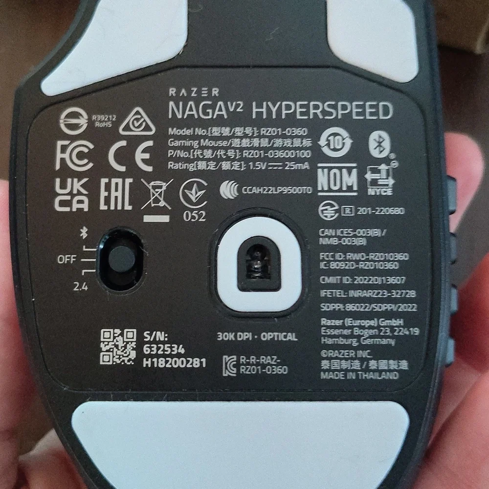 Razer NAGA V2 Hyperspeed Wireless Gaming Mouse
